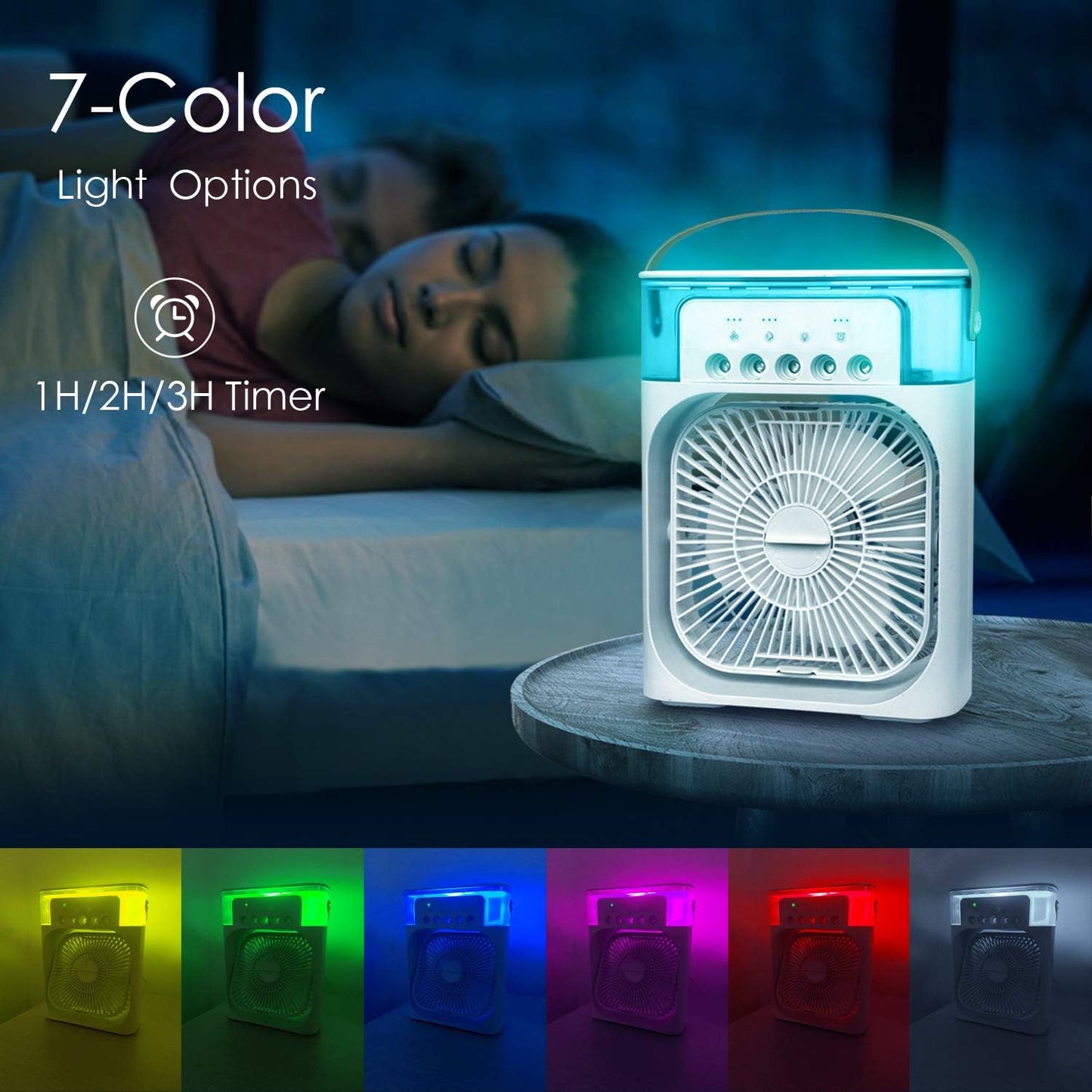 Ventilador enfriador con hielo