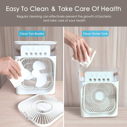 Ventilador enfriador con hielo